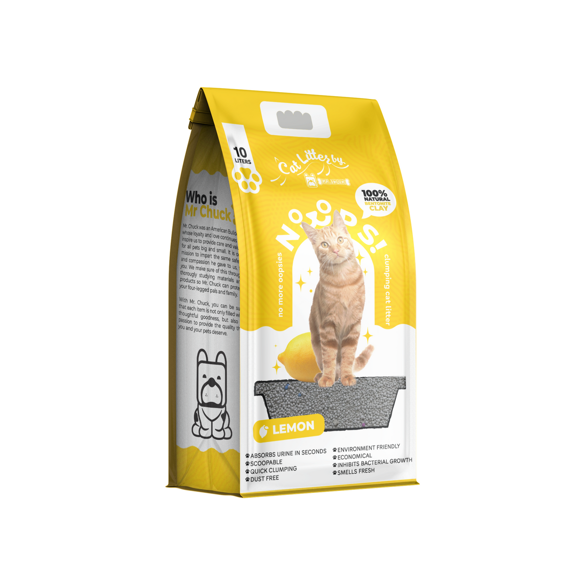 NOOPS! Clumping Cat Litter by Mr. Chuck AF Home