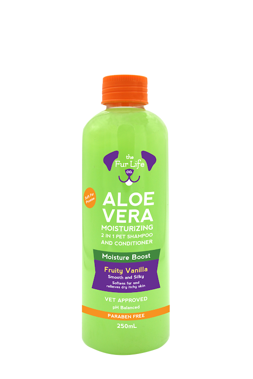 ALOE VERA MOISTURIZING 2 IN 1 PET SHAMPOO & CONDITIONER 250ml