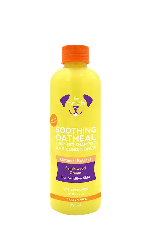 Soothing Oatmeal 2 in 1 Pet Shampoo & Conditioner | The Fur Life Co.