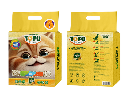 The Purr Life Tofu Cat Litter